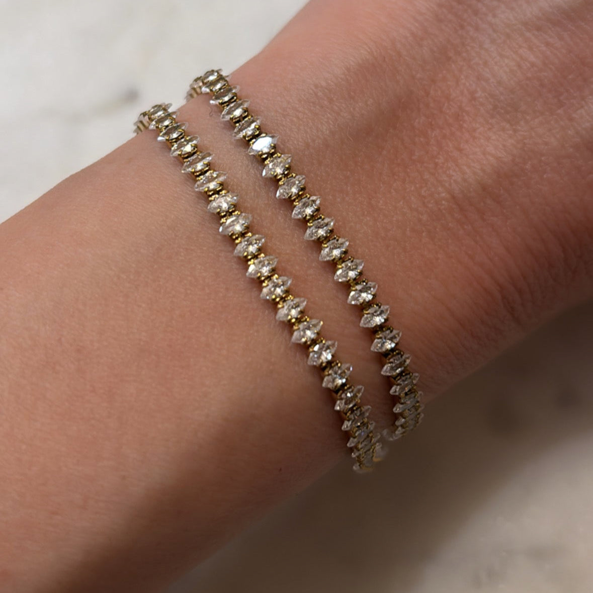 Marquise Tennis Bracelet