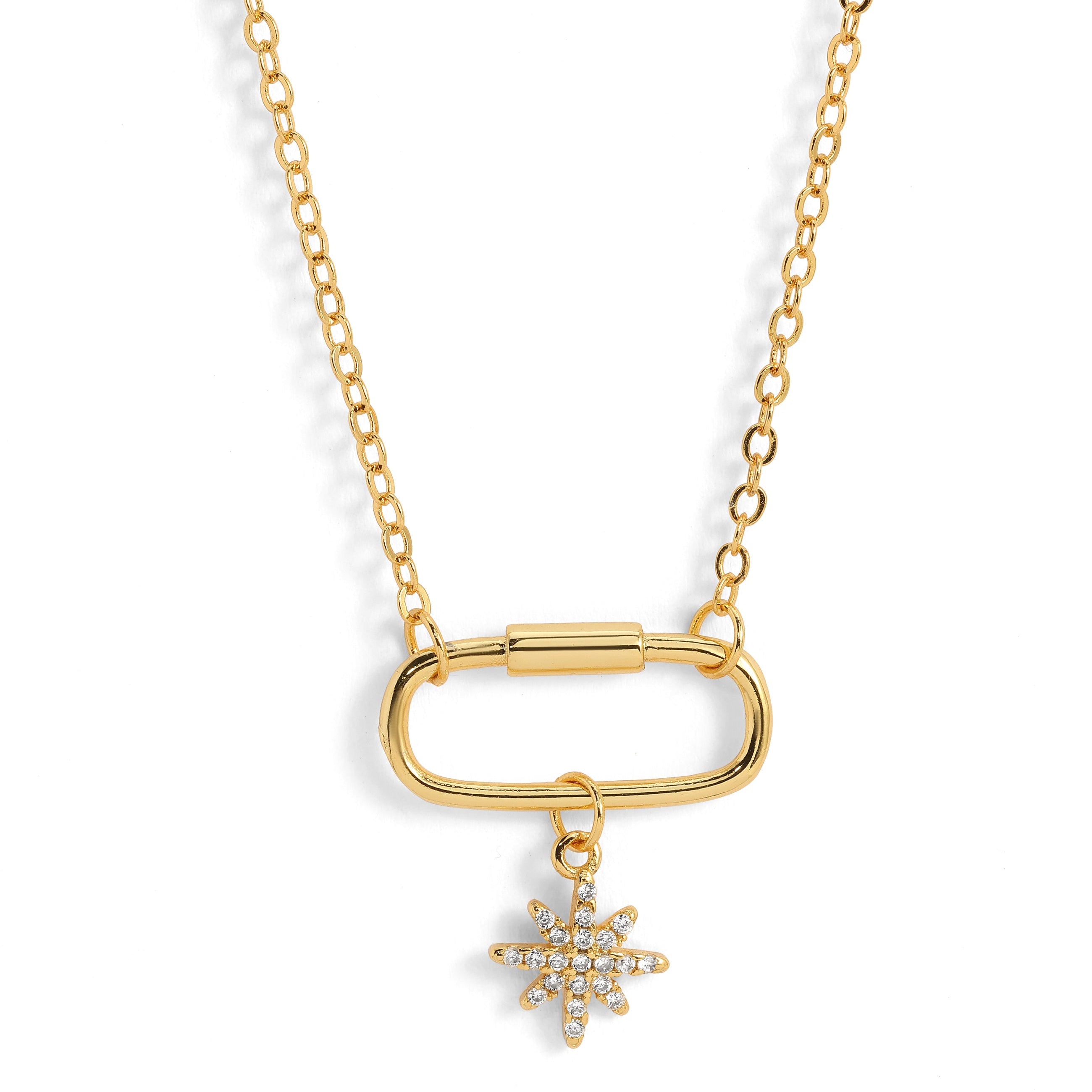 North Star Link Necklace