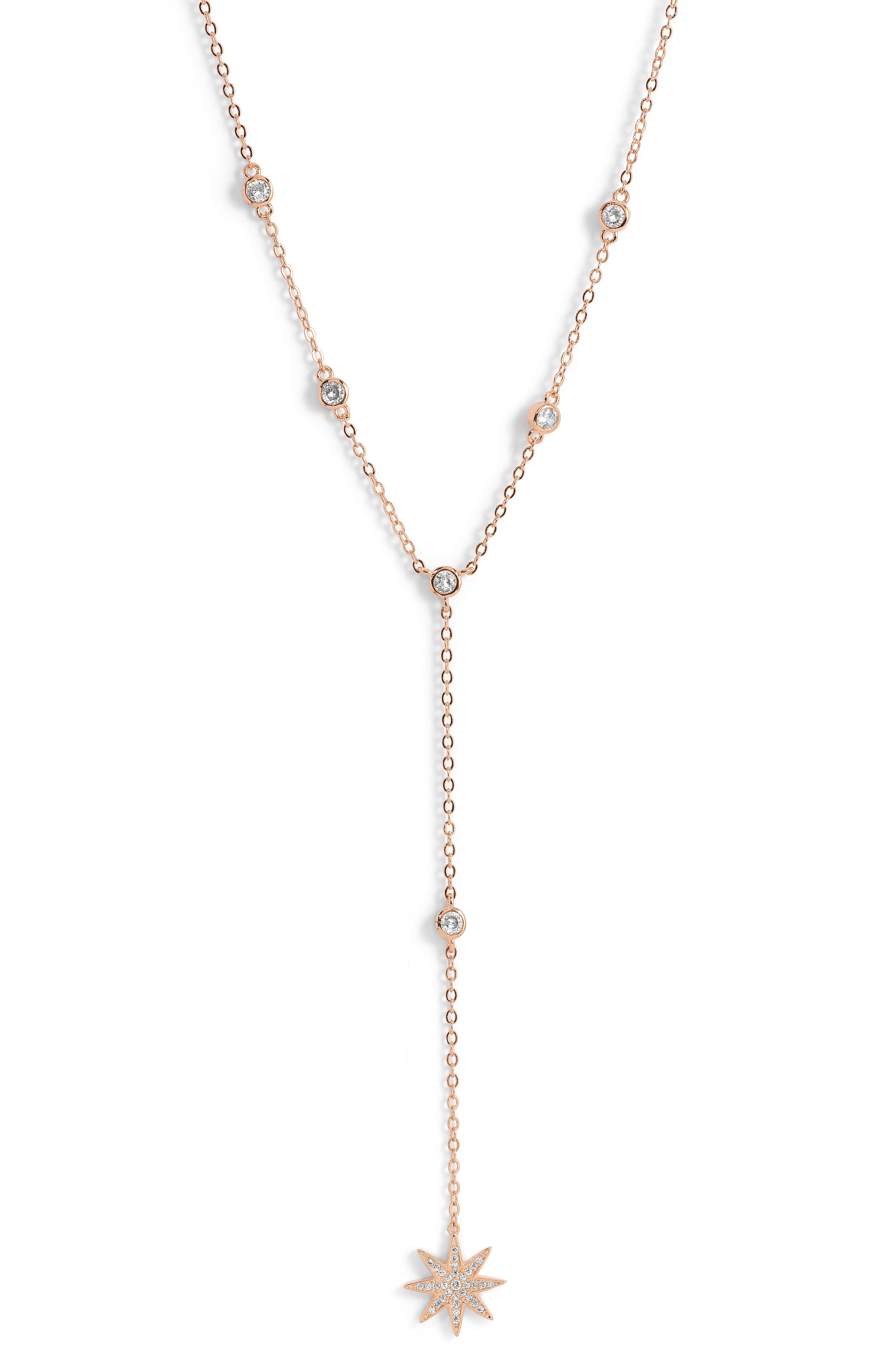 Starburst Lariat Necklace