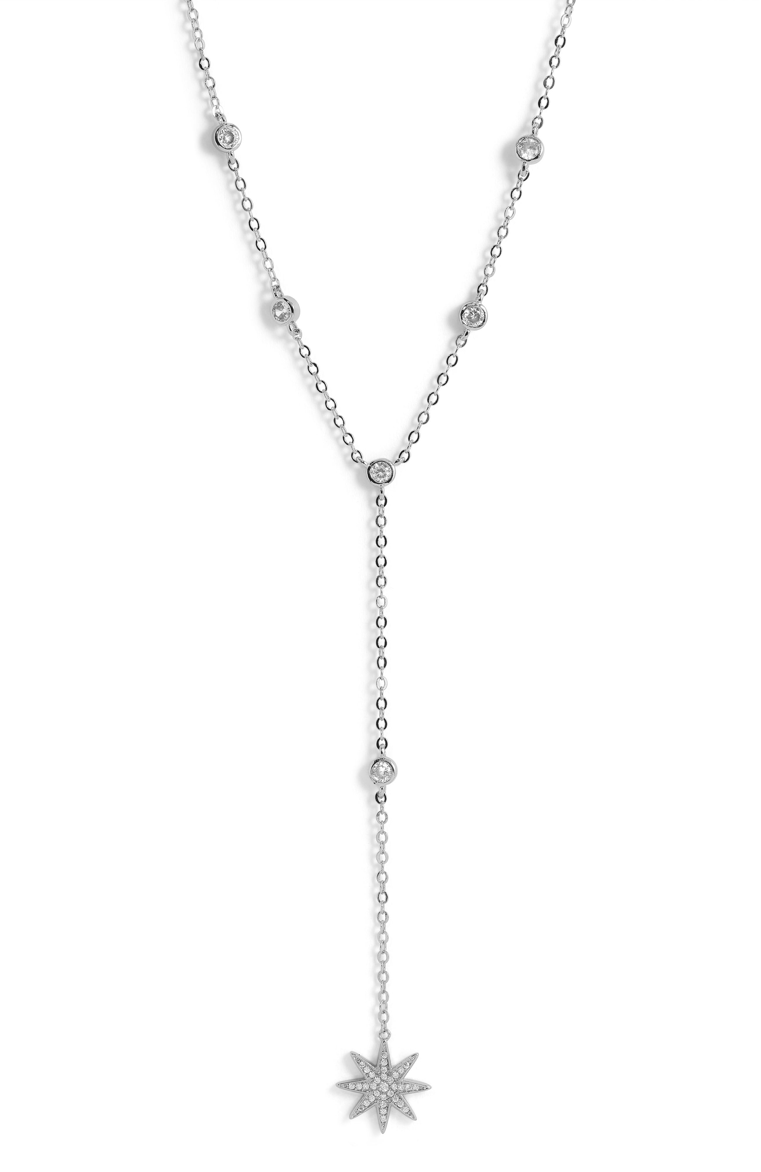 Starburst Lariat Necklace