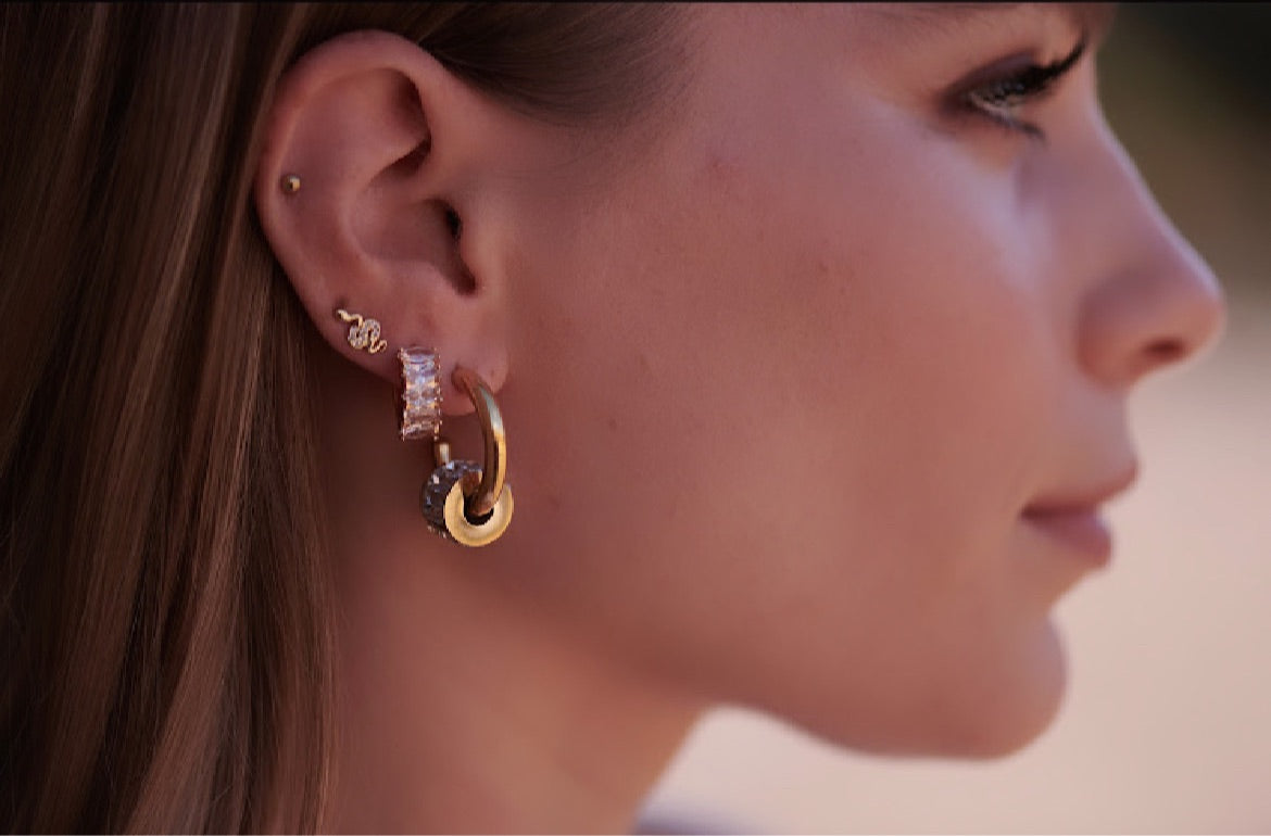 Mini Snake Studs
