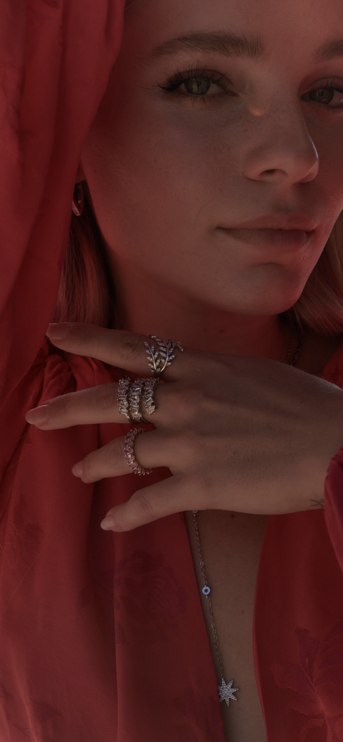Multi Stone Wrap Ring
