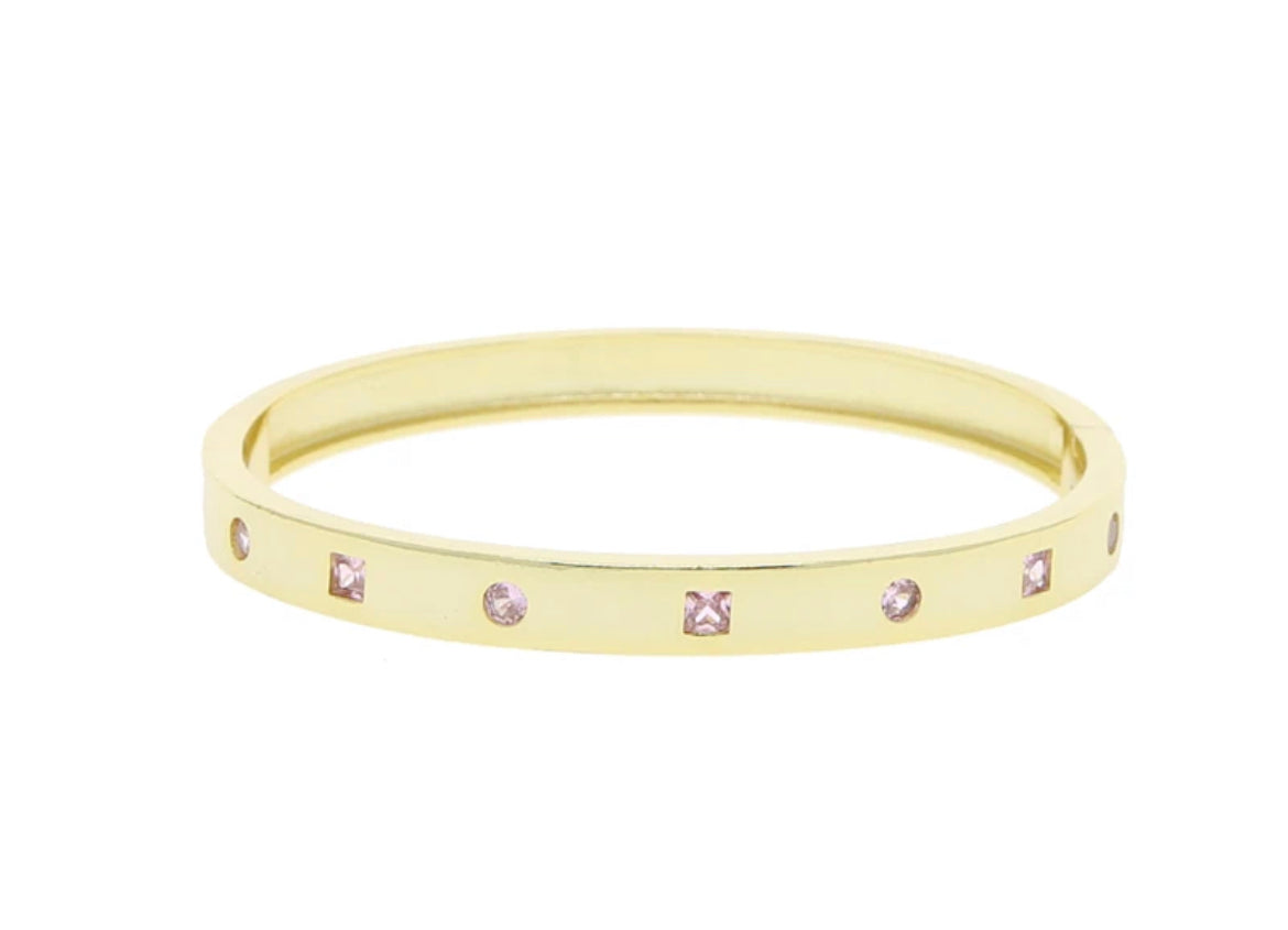 Pretty in Pink Bangle