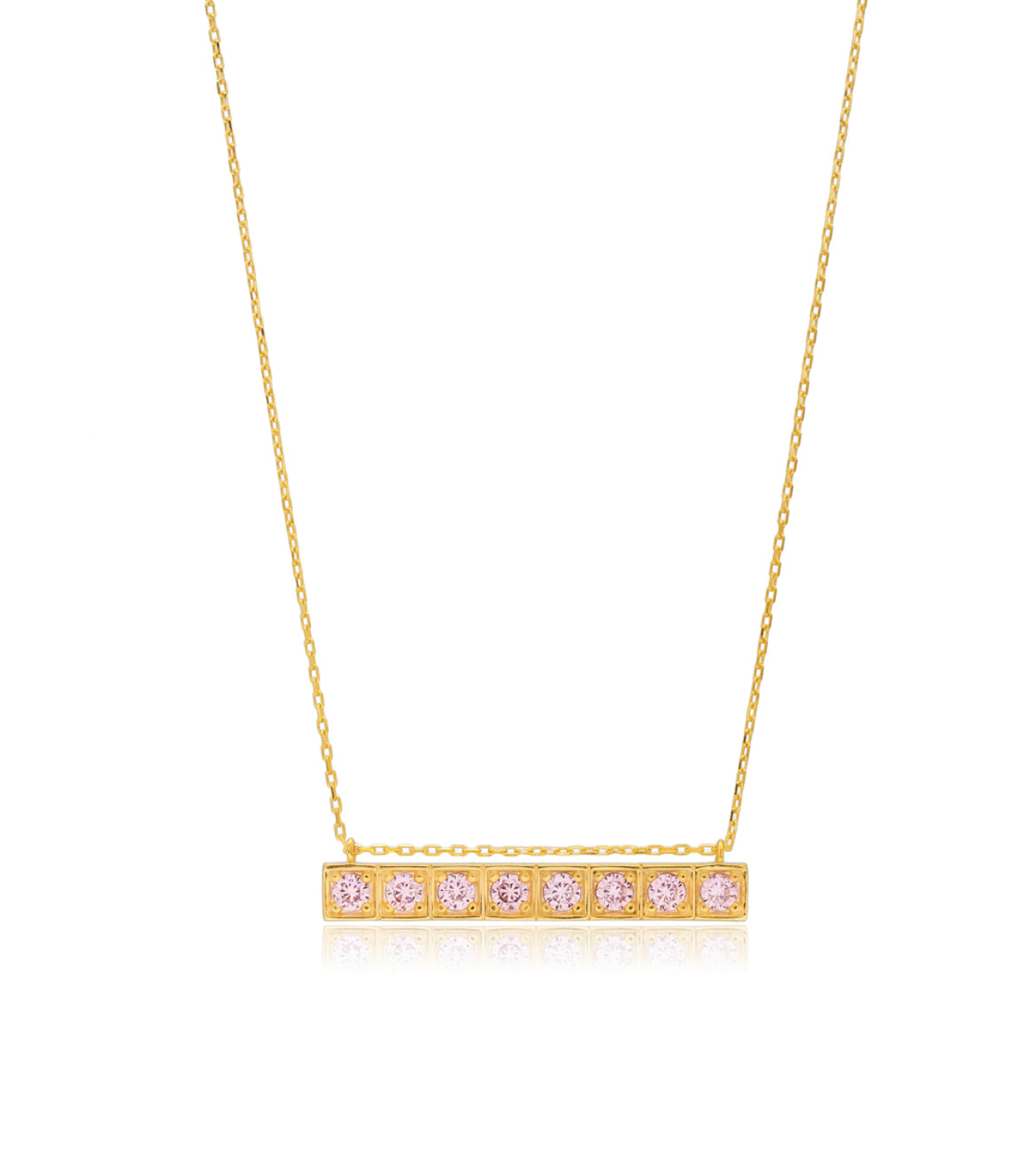 Pink Bar Pendant