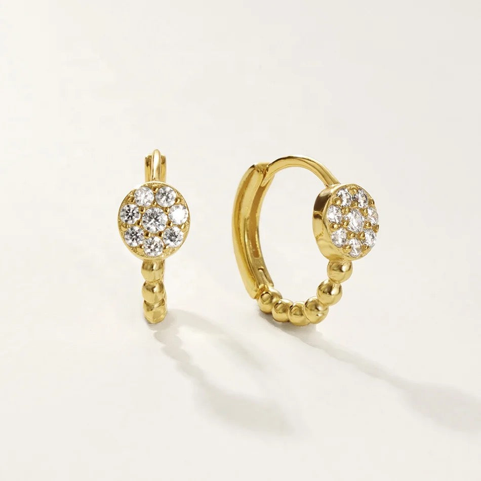 Gold Vermeil Hoops