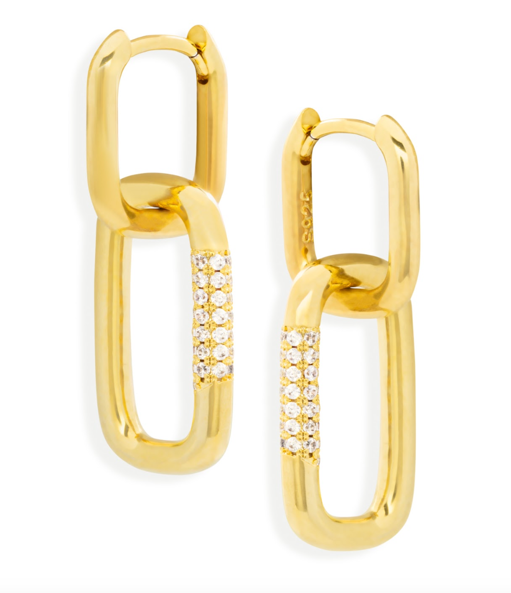 Double Lock Earrings