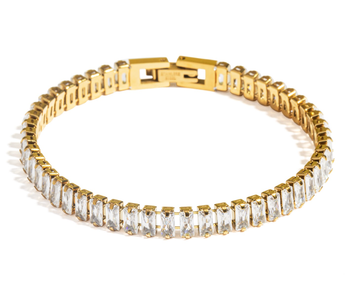 Baguette Tennis Bracelet