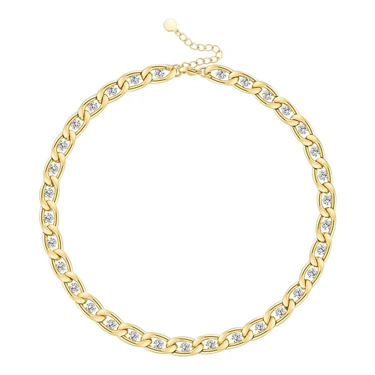 Chain Link Gold Necklace