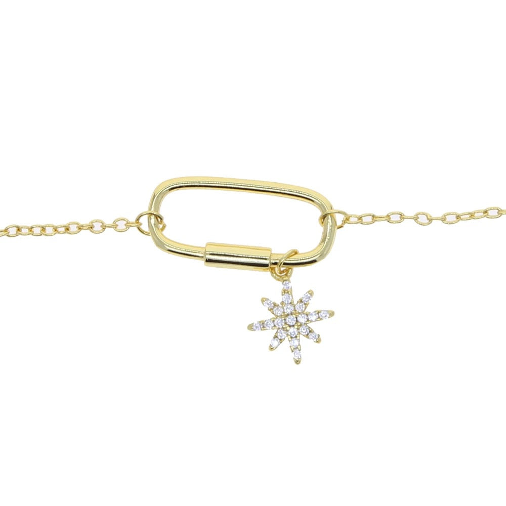 North Star Link Necklace