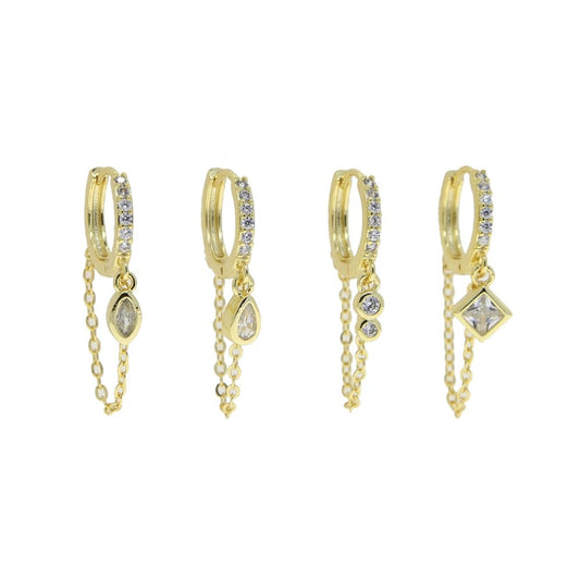 Kyla Chain Earring Set