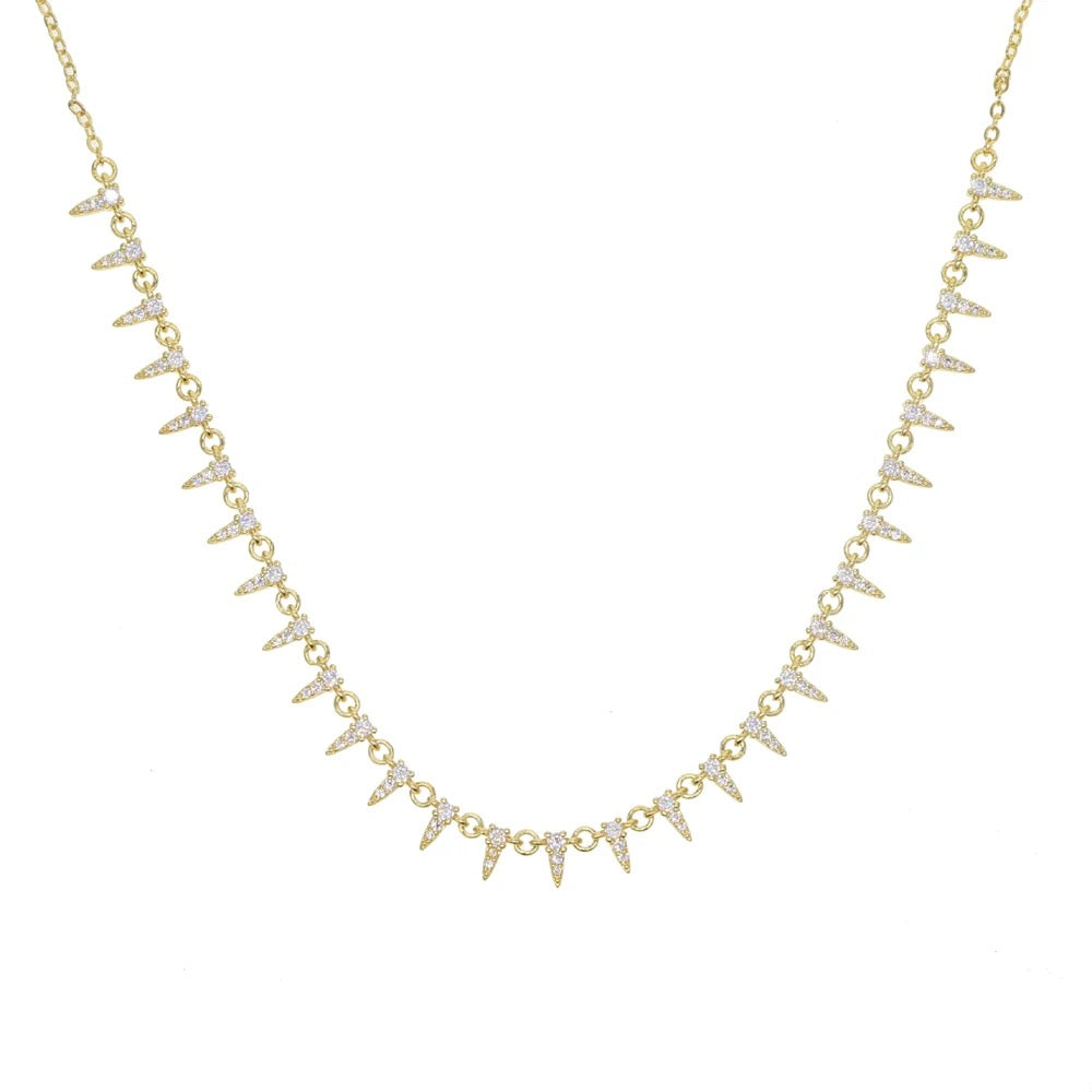 SPIKE RIVET NECKLACE