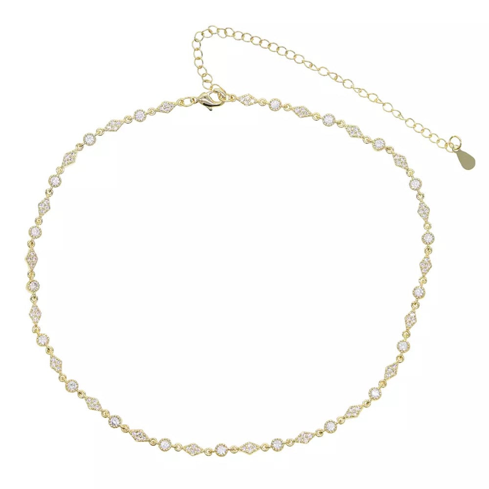 Delicate CZ Choker